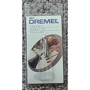 NEW Dremel Rotary Tool Collet 3/32" (Model 481 - 2615000481) – Sealed Package